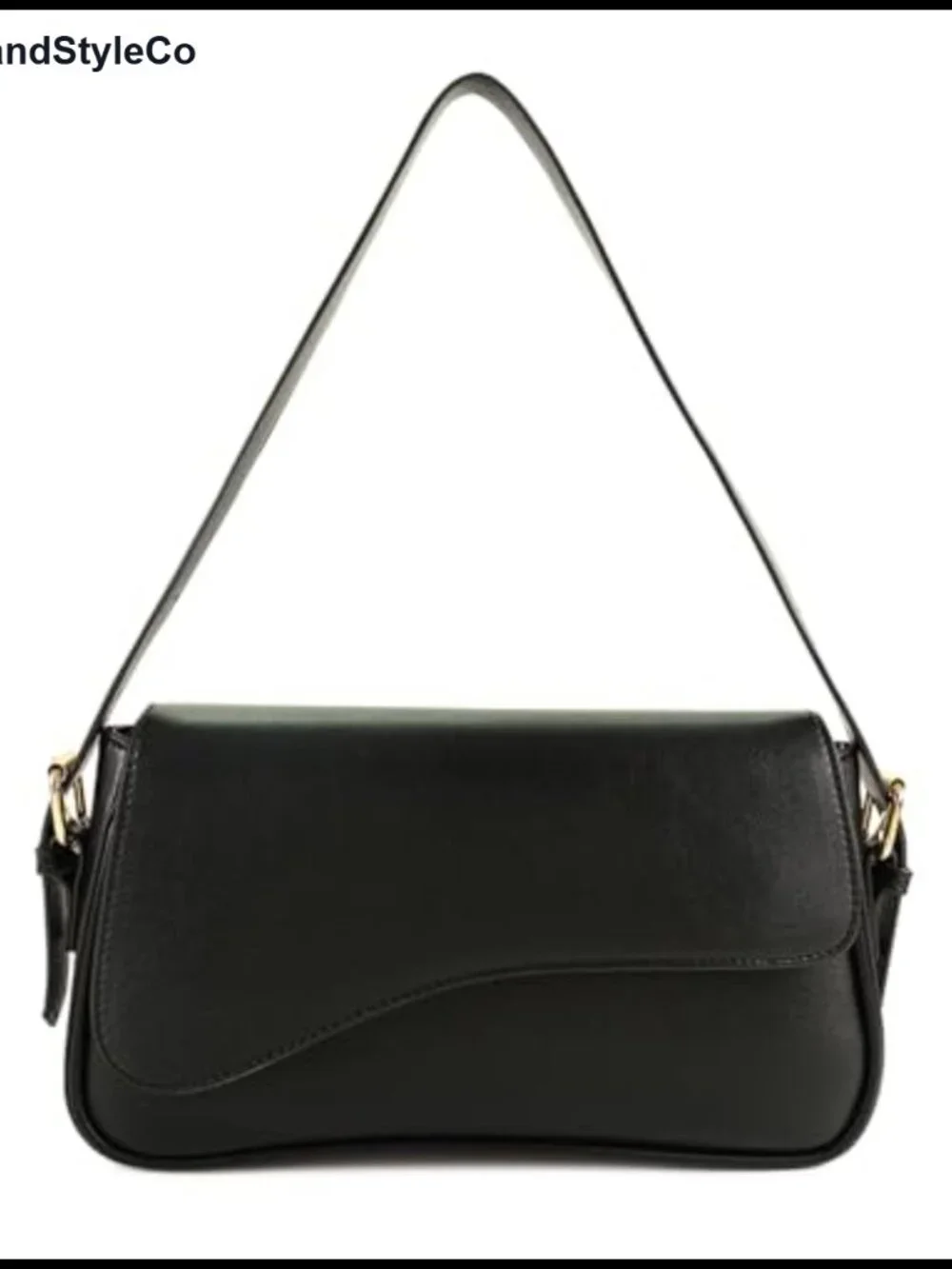 Y2K Trendy Vegan Leather Hobo Shoulder Bag with 2 Removable Straps